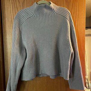 H&M Mock Neck Tan Sweater